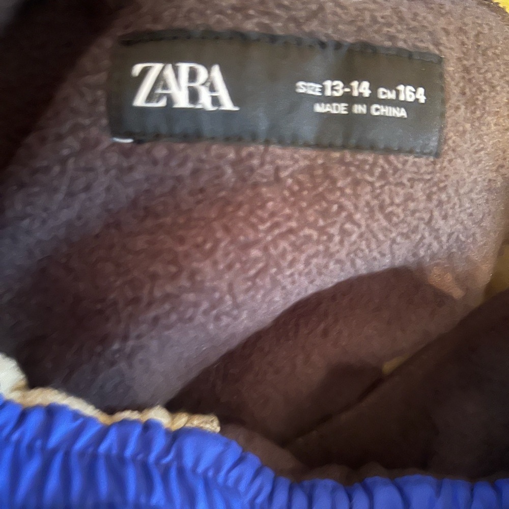 Zara Kids Black and Blue Joggers vintage - Picture 4 of 4